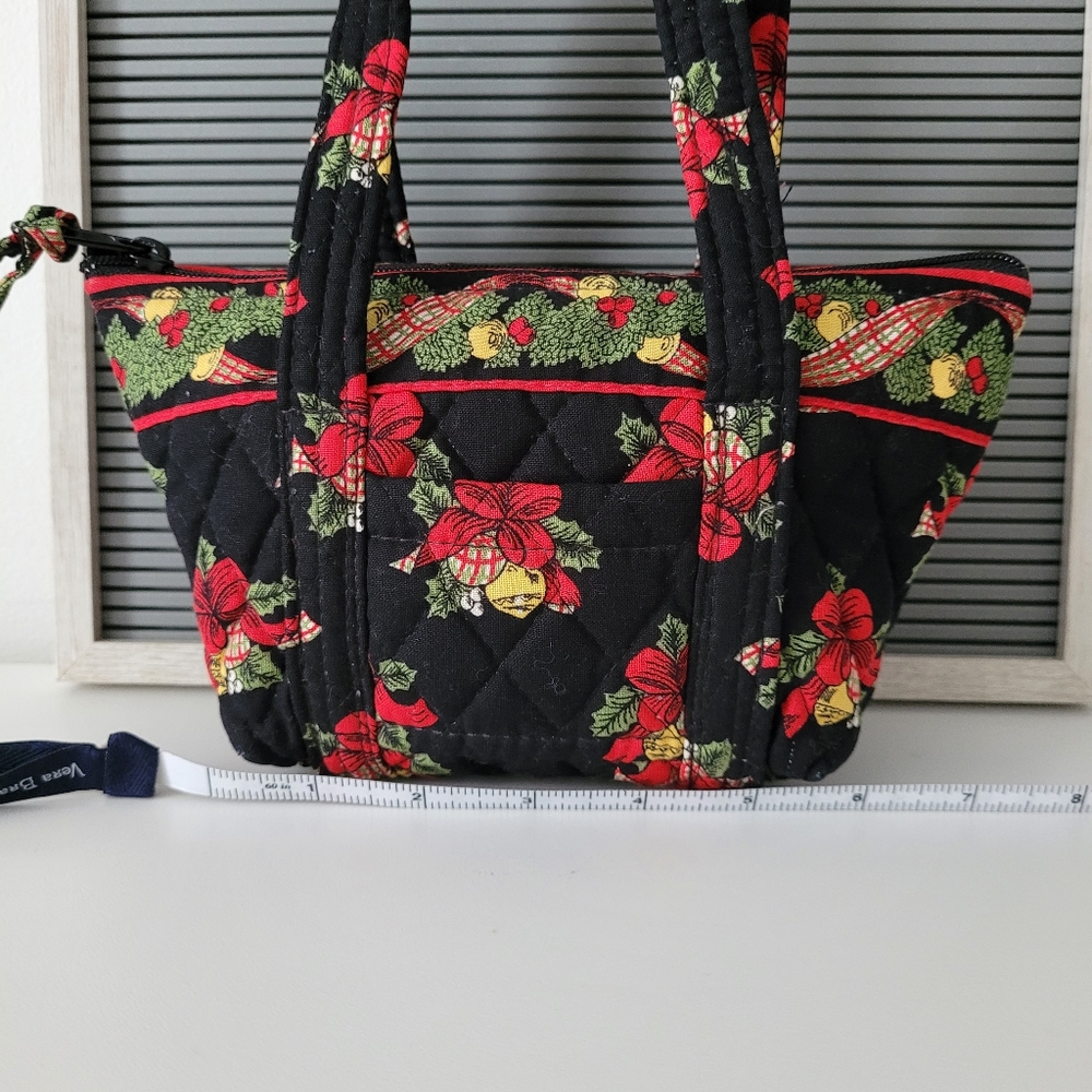 Vera Bradley teeny addy hens n holly bag - Picture 2 of 4